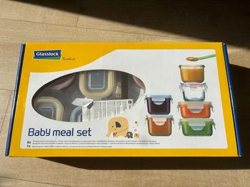 Coffret Repas Baby Meal Set Glasslock