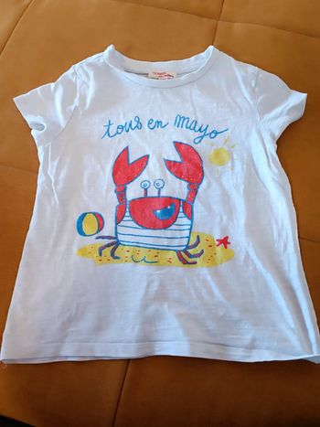 Tee shirt 5 ans