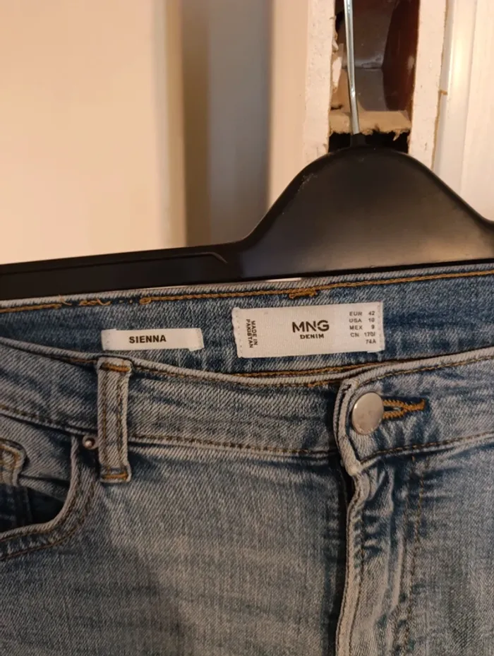 Jean mango Sienna Taille 42 bleu - photo numéro 2