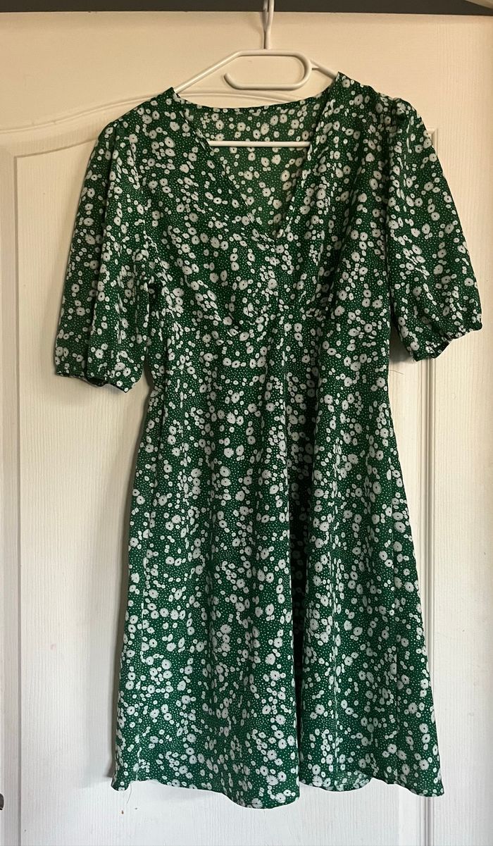 Robe verte femme