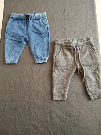 Lot joggings 6 mois