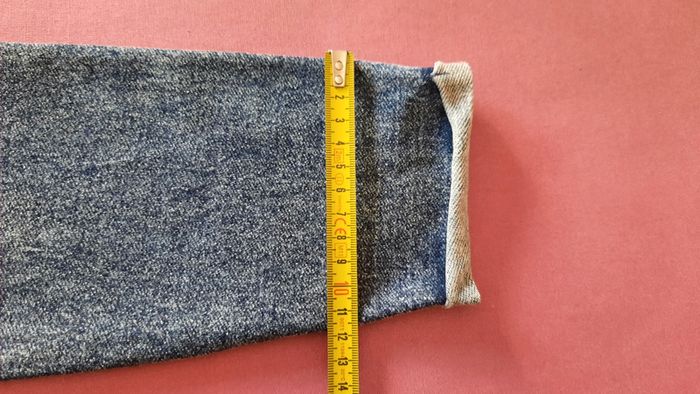 Sweat jean bleu taille S - photo numéro 7