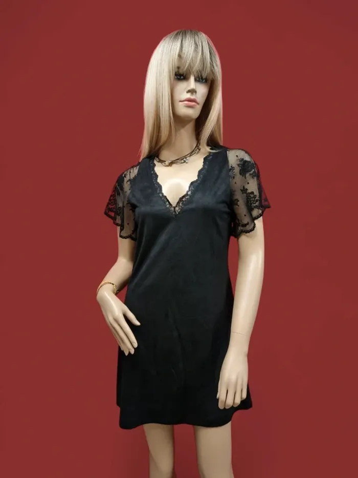 Zara Trafaluc robe noire chic * taille S * - photo numéro 7