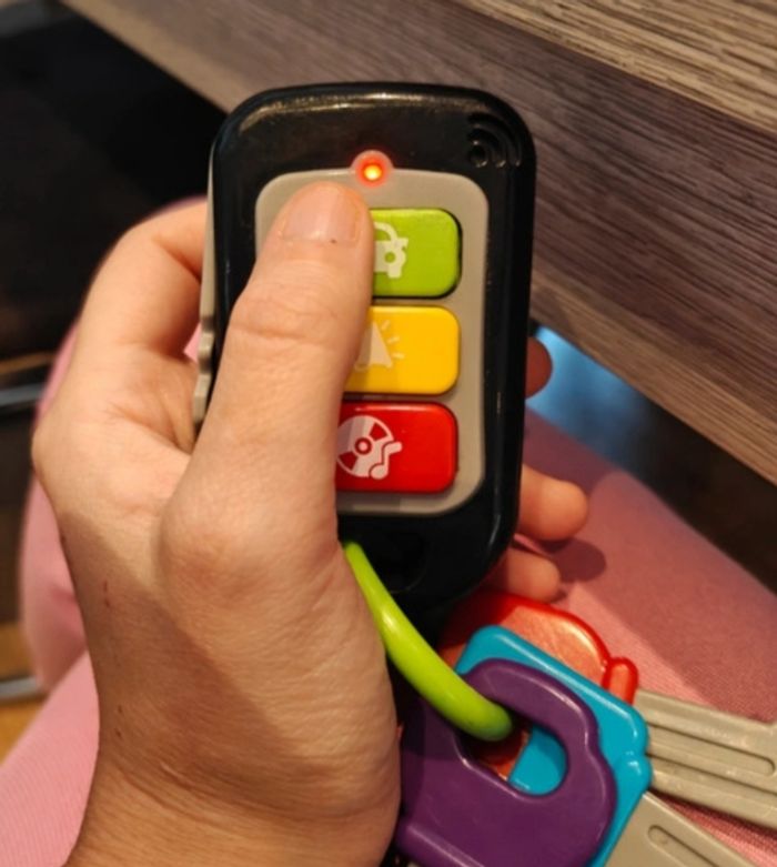 Hochet clé électronique