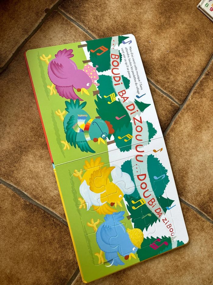 Livre puzzle Petite Poule - photo numéro 6