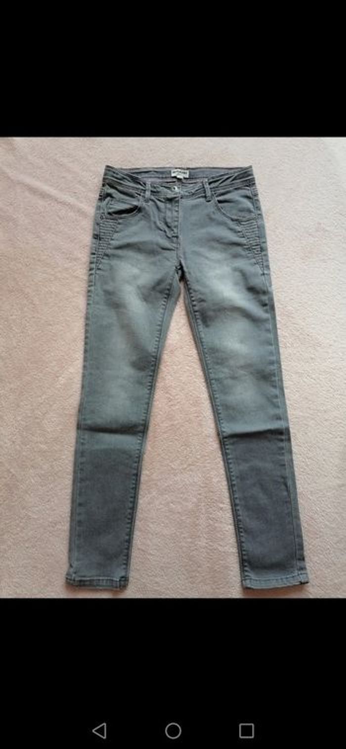 Jeans gris slim - photo numéro 2