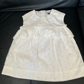 Robe blanche jean Bourget