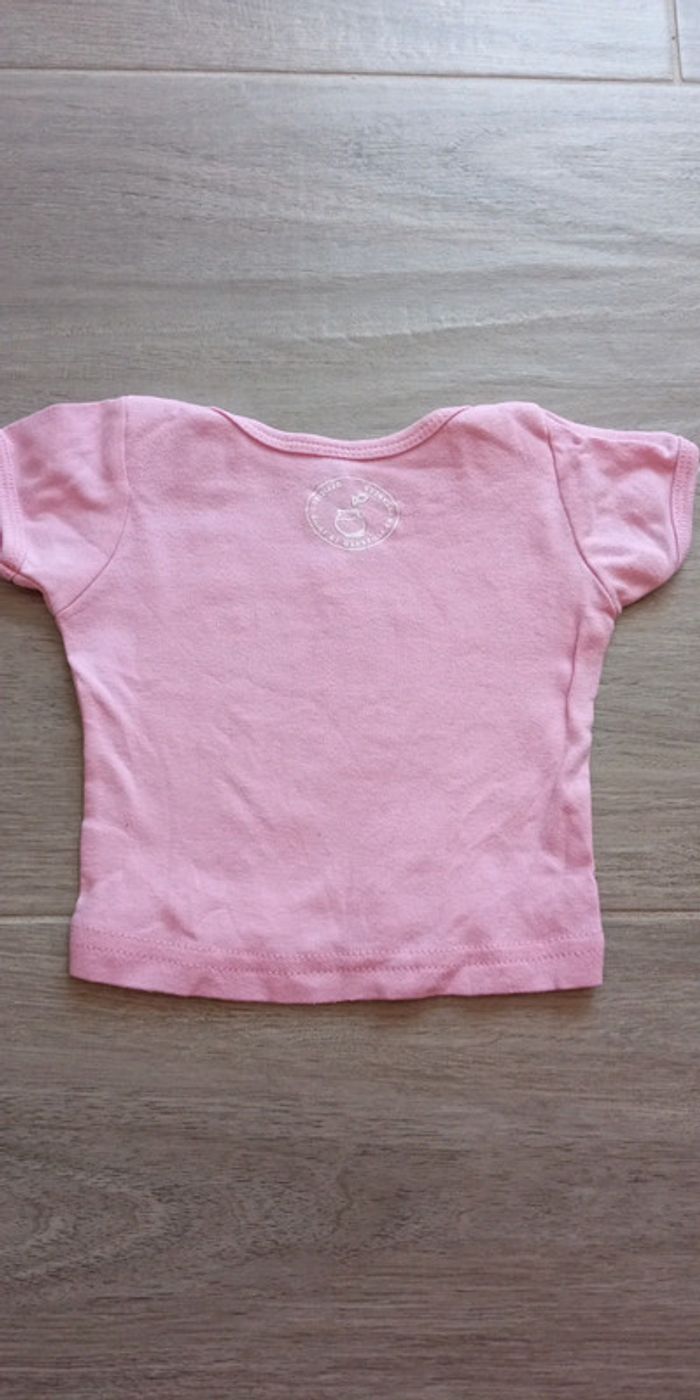 T-shirt manches courtes 3-6 mois - photo numéro 3