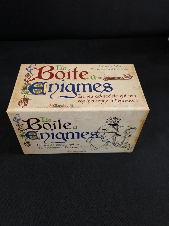 La boîte à énigmes