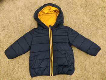 Manteau doudoune réversible 12 mois