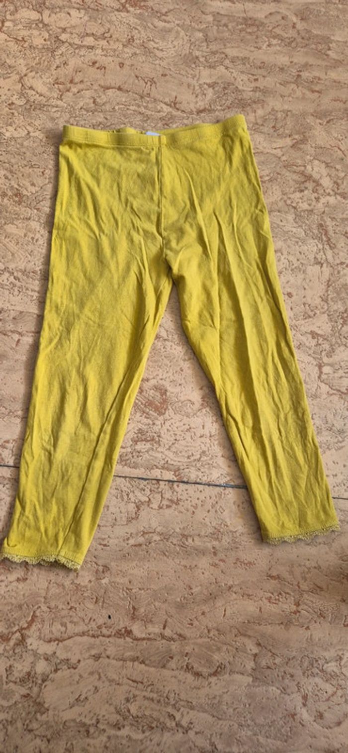 Legging moutarde