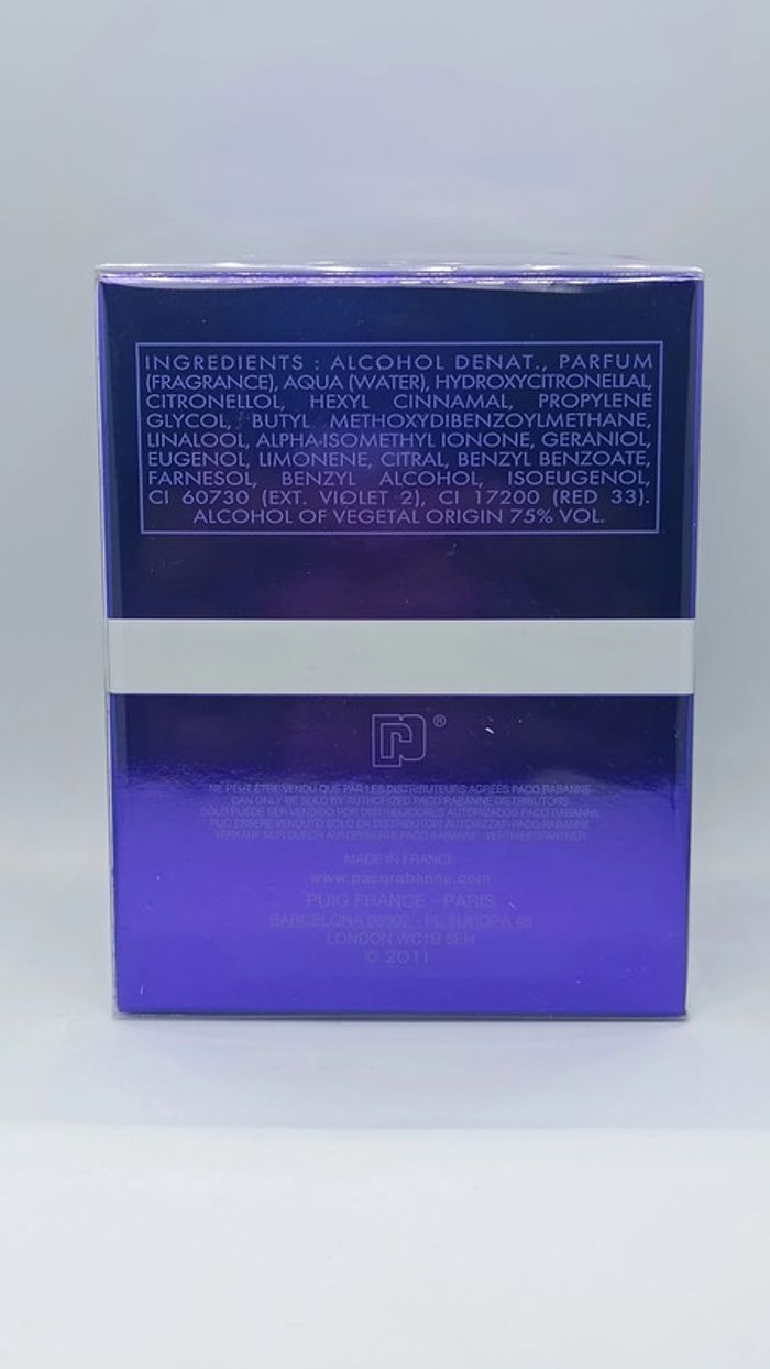 Paco Rabanne Ultraviolet Eau de Parfum Pour Femme 80ml - photo numéro 3