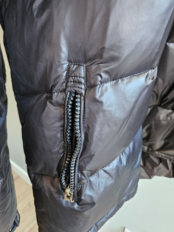 Doudoune noire brillante - photo numéro 4