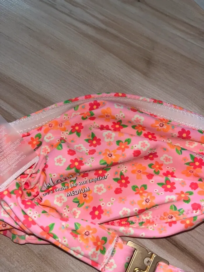 top bandeaux kulani kinis fleurs rose - photo numéro 5