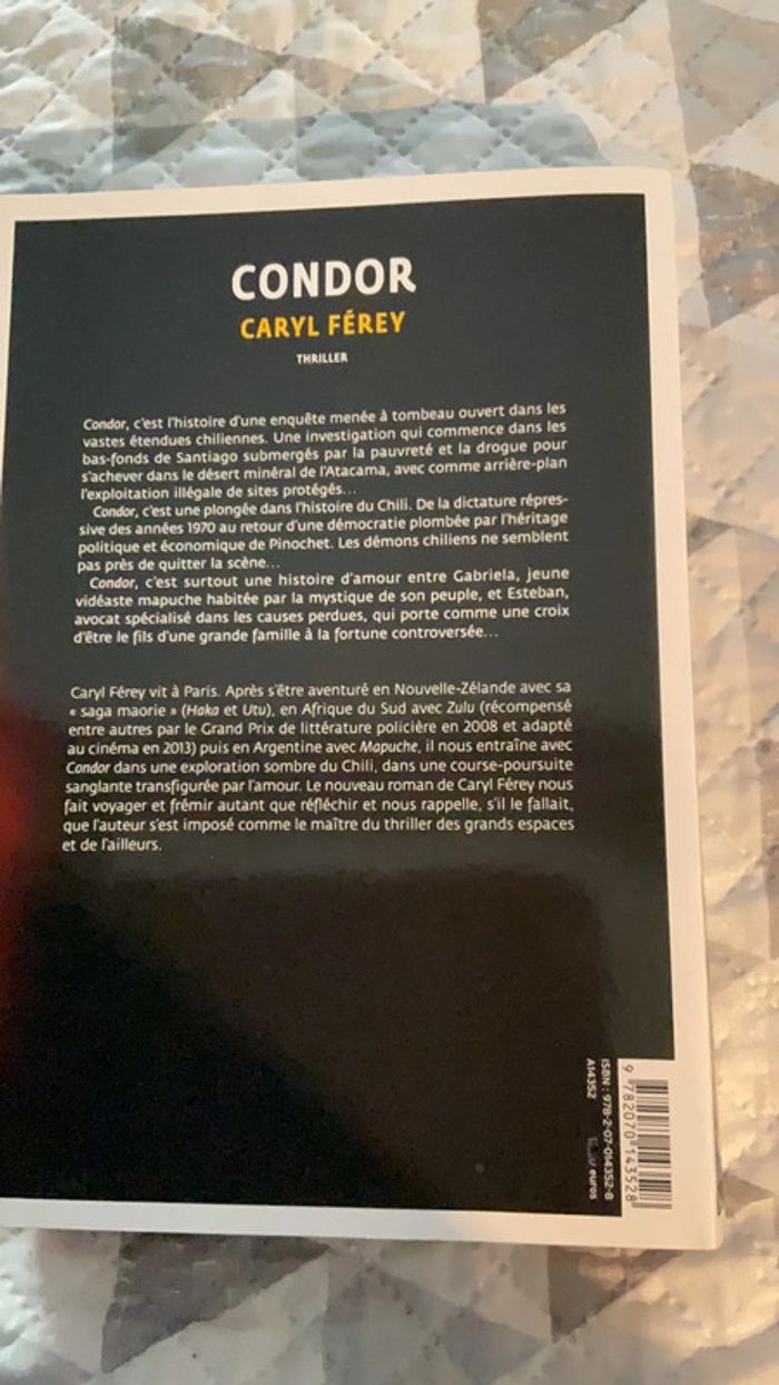 #Condor Caryl Férey - photo numéro 4