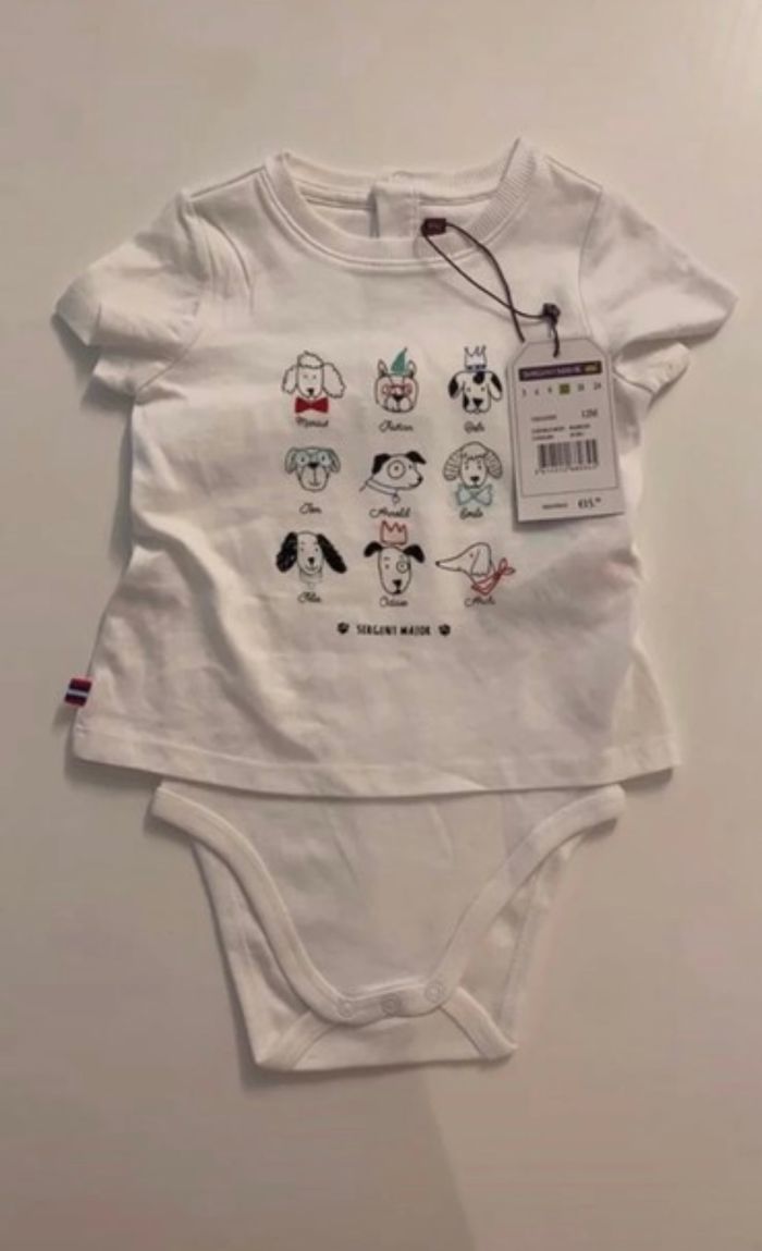 Body t shirt sergent major neuf avec étiquette