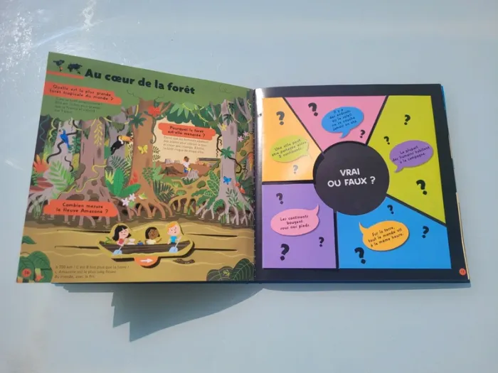 Livre animé de flaps, tirettes.. Kididoc grand format 🌎 Le Kididoc autour du monde 🌎 (94) - photo numéro 13