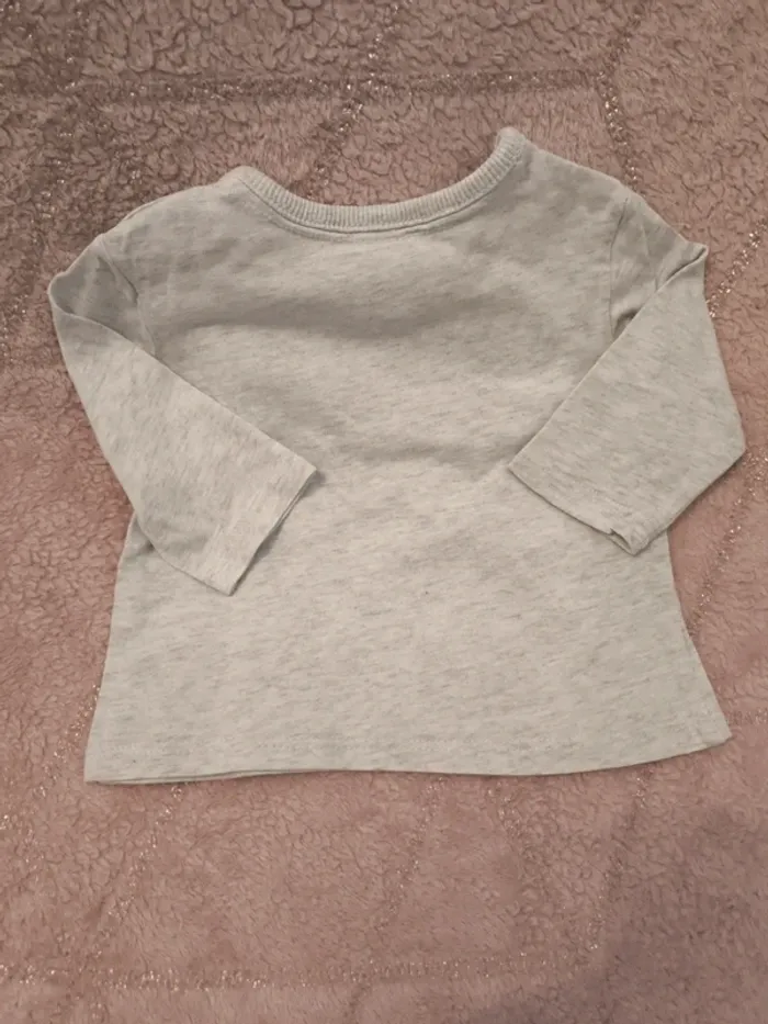T-shirt manches longues/pull fin tex baby - photo numéro 4