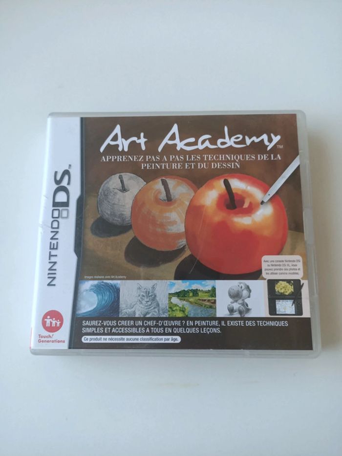 Jeu Nintendo DS art academy complet