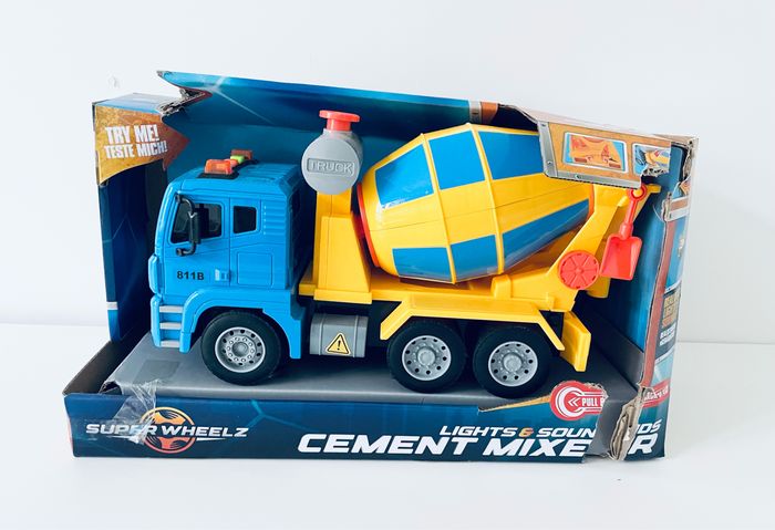 Camion engin de chantier son et lumière Super Wheelz