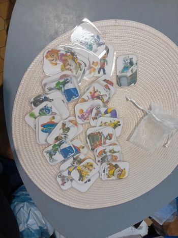 Jeu de memo mistigri pat patrouille