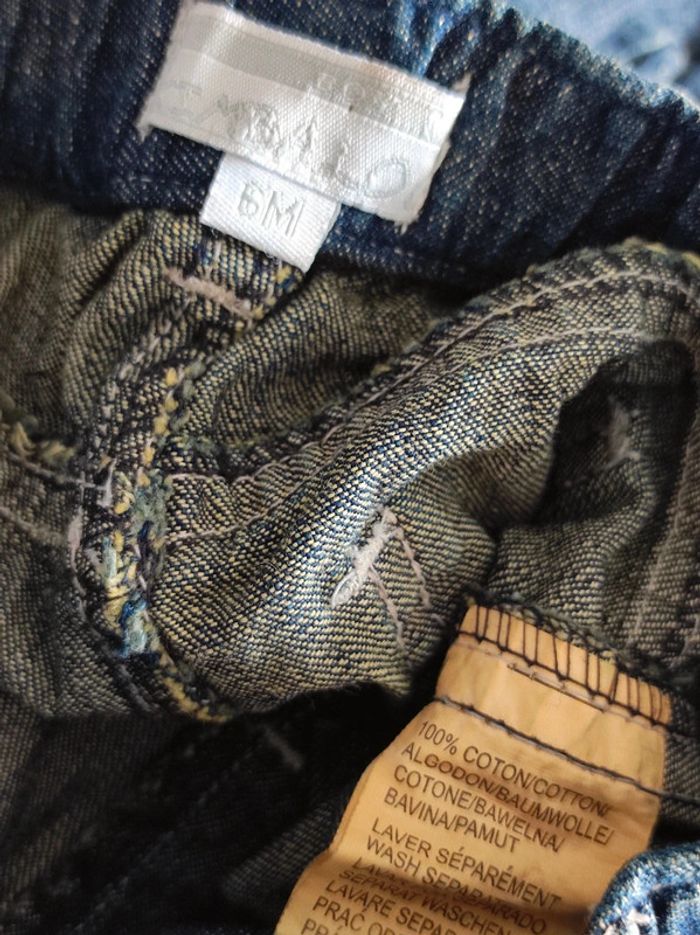 Pantalon jean bleu marine - photo numéro 4