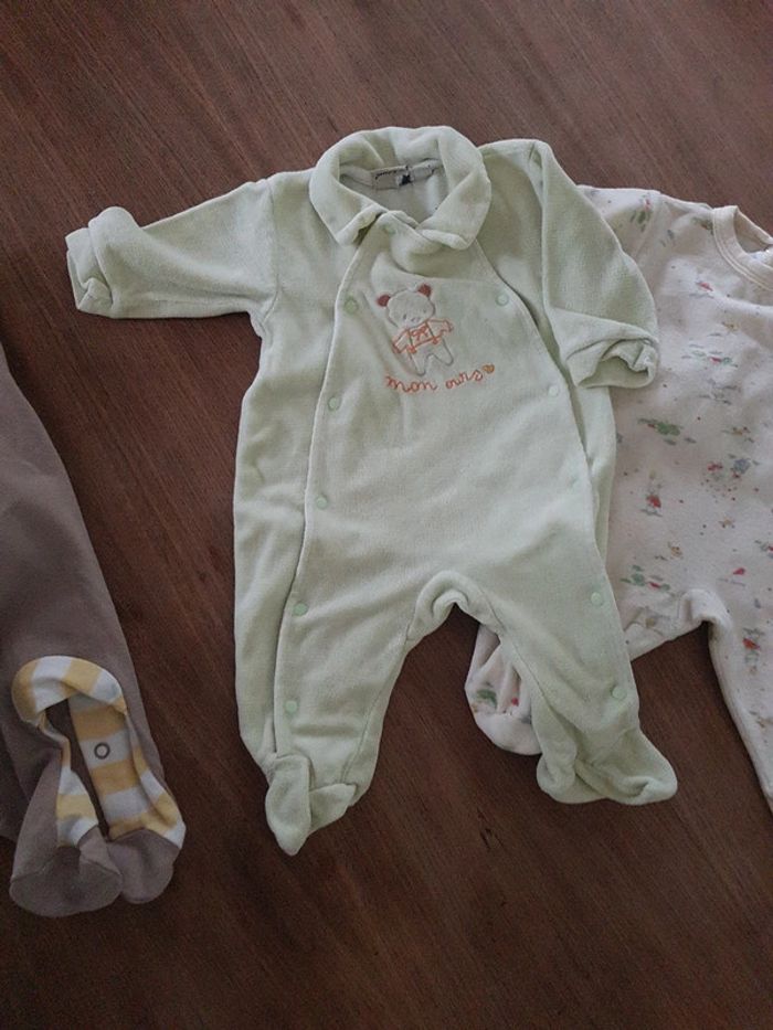 Pyjamas naissance mixte 54cm - photo numéro 4