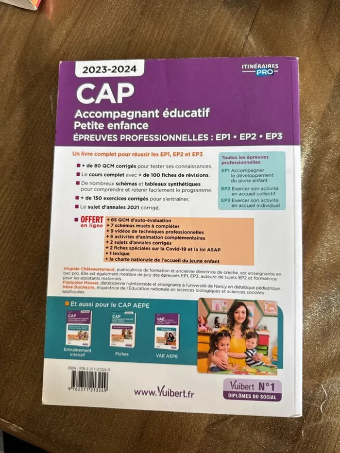 Livre CAP, accompagnant éducatif, petit enfance - photo numéro 4