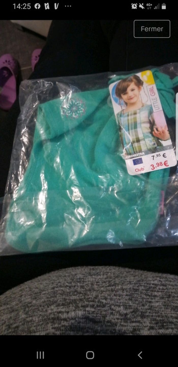 Bonnet T 54 cm orchestra neuf