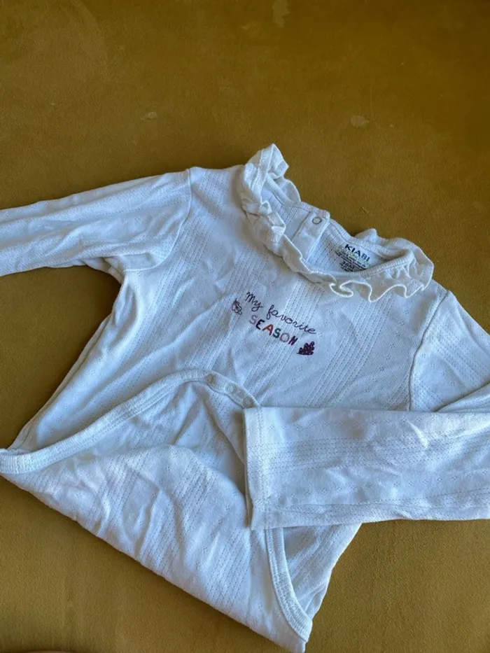 Bodies avec col manche longues taille 36 mois - photo numéro 3