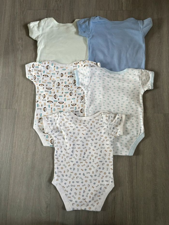 Lot de 5 bodies Early Days taille 6 mois - photo numéro 7