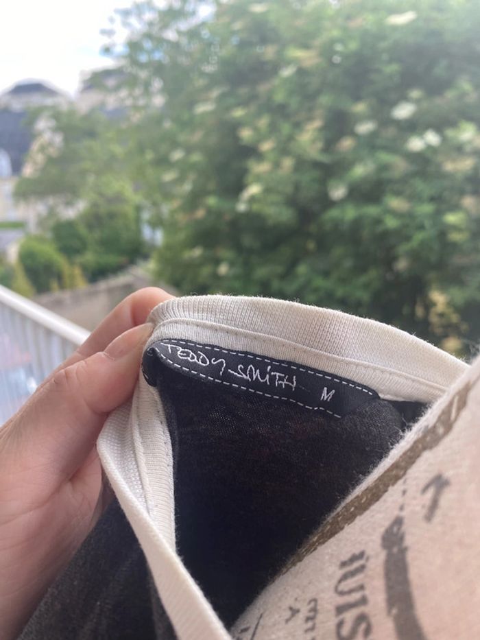 Tee-shirt gris Teddy Smith taille M - photo numéro 3