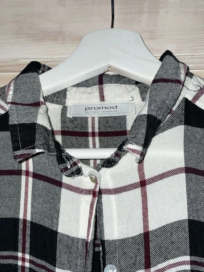 Chemise à carreaux Promod taille S - photo numéro 2