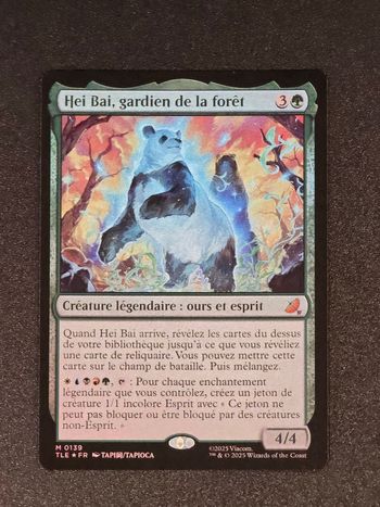 Magic the gathering - Hei bai, gardient de la forêt - Foil - Avatar, le dernier maître de l’air