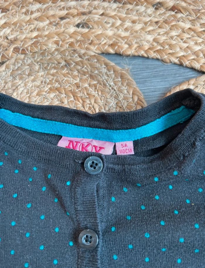 Gilet 3 boutons NKY 5 ans - photo numéro 3