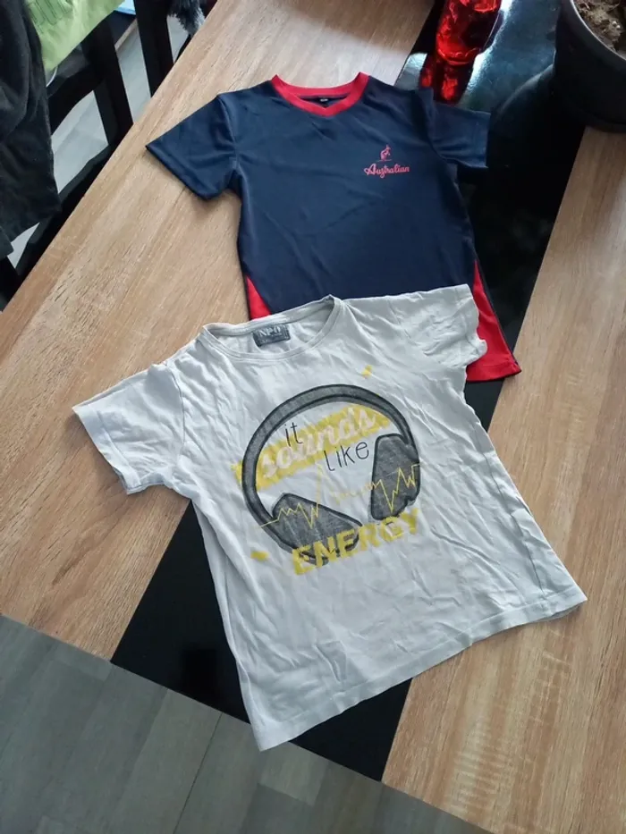 Lot de 2 tee-shirts 8 ans - photo numéro 3