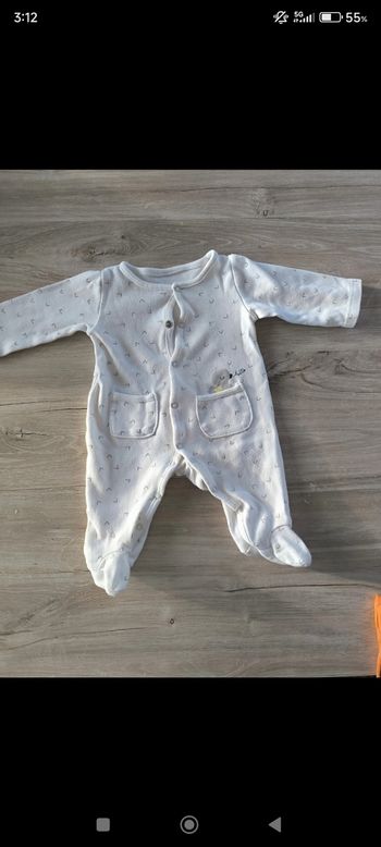 Pyjama taille 1 mois