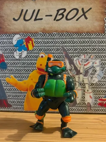 TMNT mickaelangelo plongeur