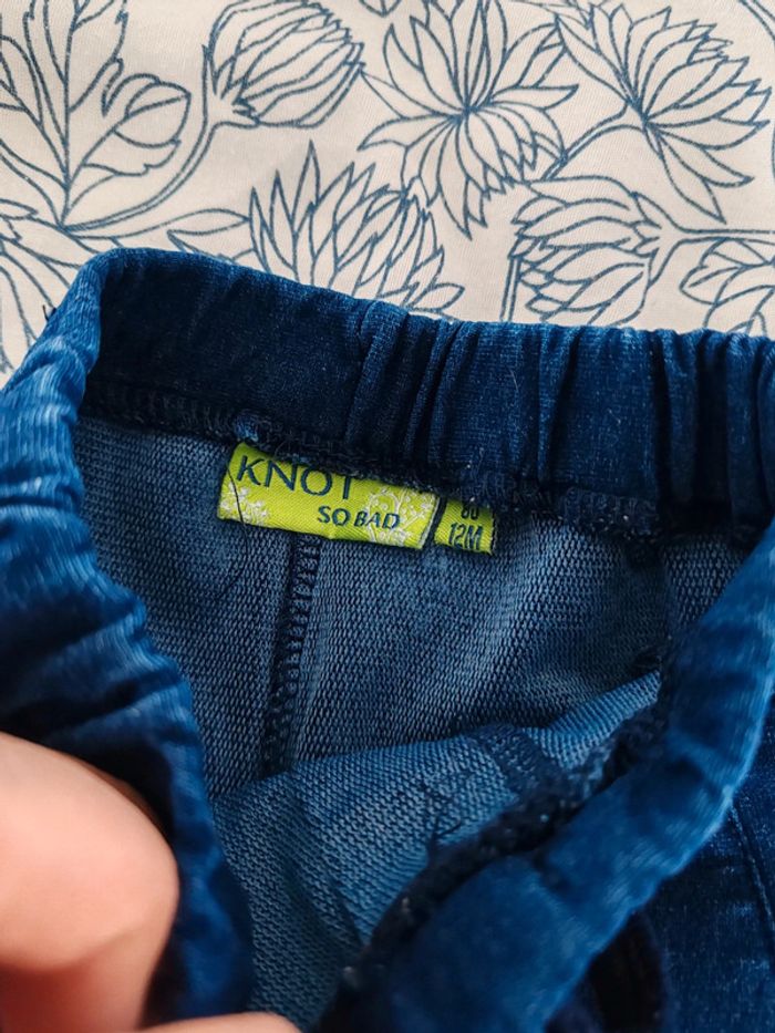 Short en jean 12 mois - photo numéro 2
