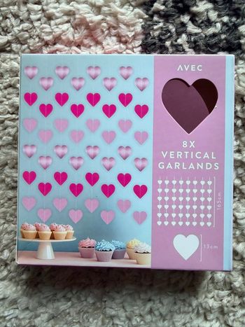 Guirlandes de cœur 
