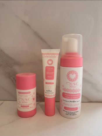 Lot 3 produits Musc Intime De0+Mousse +Gel intime Sakura