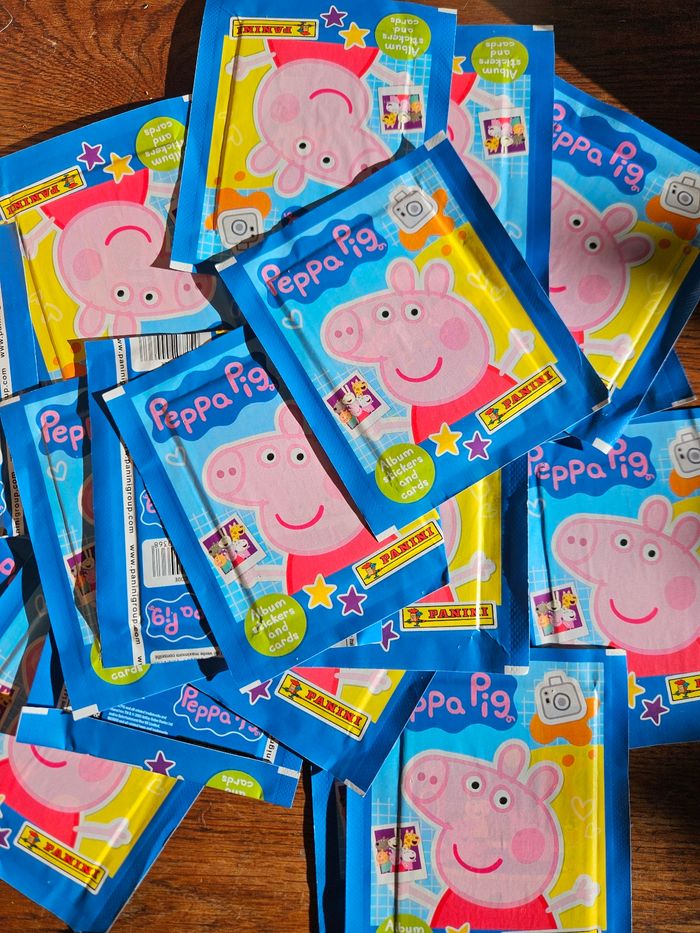 Lot de 20 pochettes + 5 offertes – Peppa Pig (Panini) - photo numéro 3