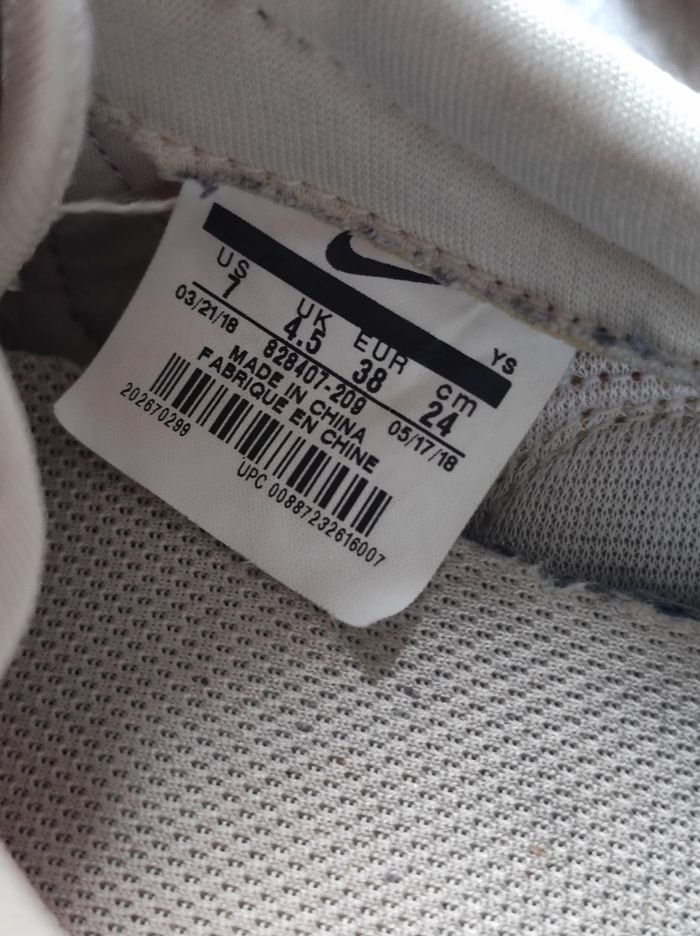 Baskets basses beige taille 38 - photo numéro 10