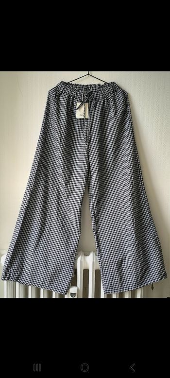 Pantalon Vichy noir🌸