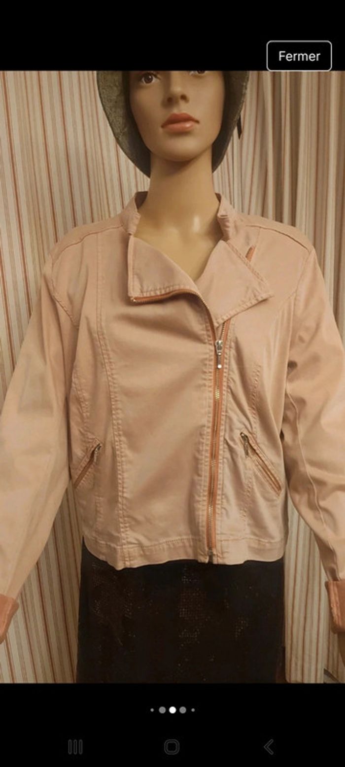 Veste Steps t 42 rose Saumon - photo numéro 8