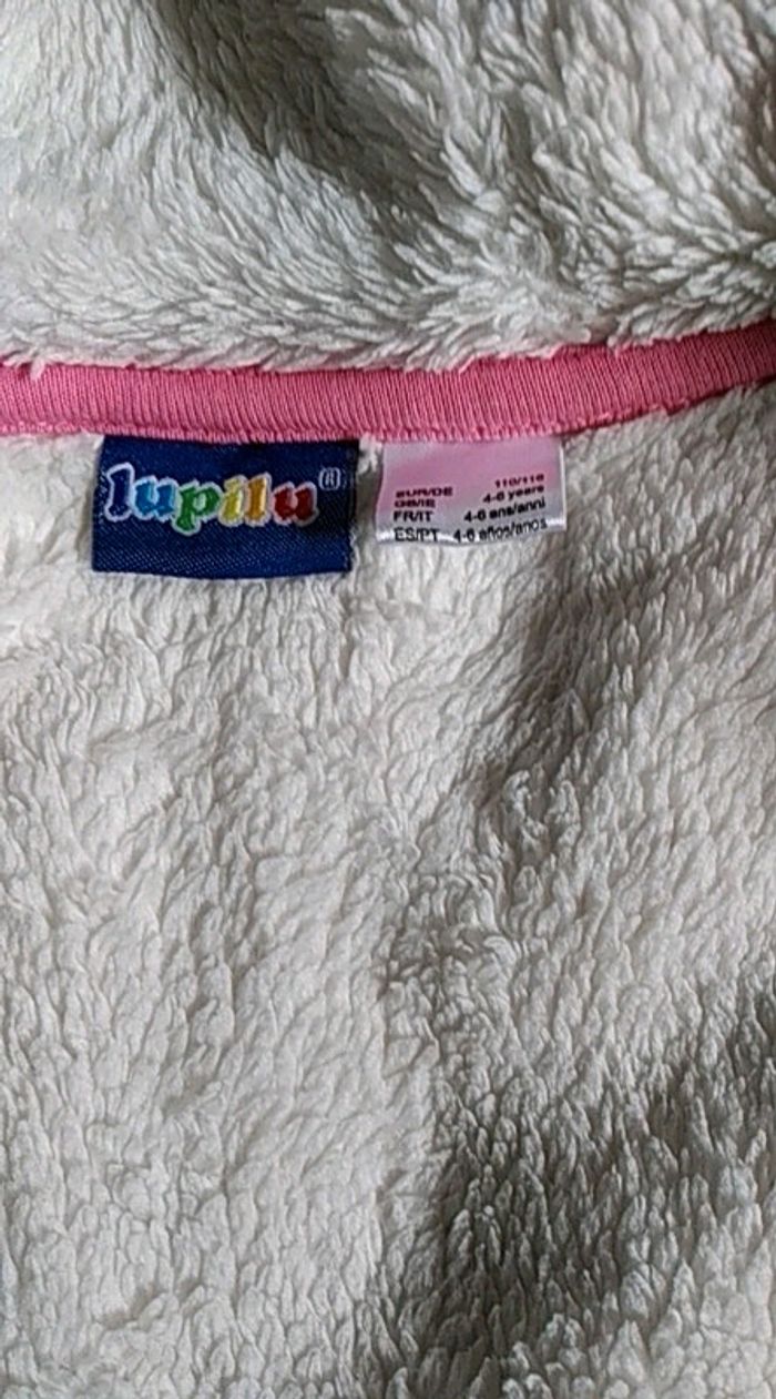 Blouson doublé chaud fille 4/6 ans - photo numéro 4