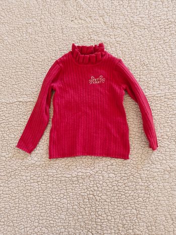 Pull col roulé 