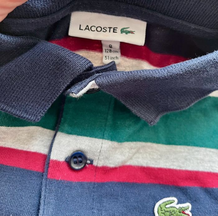 Polo manche longue Lacoste - photo numéro 3