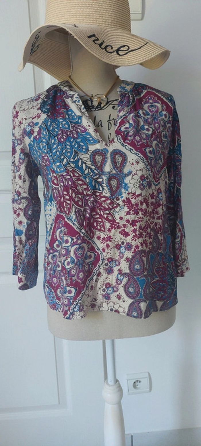 Superbe blouse La fee
marabouts taille S (36-38) - photo numéro 13