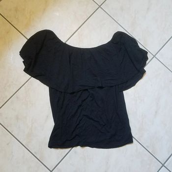 Tee-shirt manches volant T.2